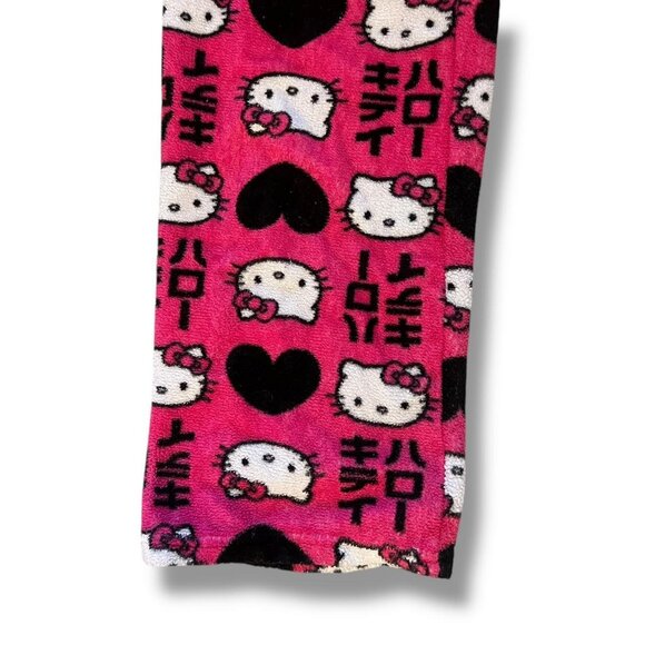 Vintage Hello Kitty Pink Fleece Lounge Pants - Picture 3 of 5